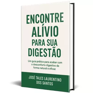 Imagem de capa para o Ebook Encontre Alívio Para Sua Digestão  Um guia prático para acabar com o desconforto digestivo de forma natural e eficaz