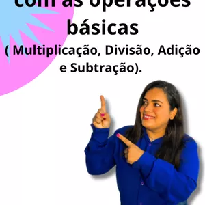 Imagem de capa para o Ebook Recurso Pedagógico - Jogo da velha com as 4 operações básicas ( Adição, Subtração, Divisão e Multiplicação). 