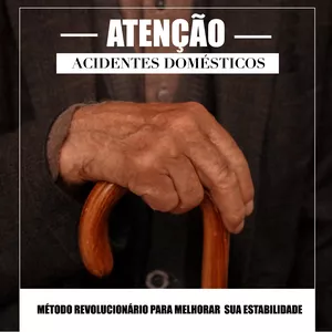 Imagem de capa para o Ebook ATENÇÃO - ACIDENTES DOMÉSTICOS