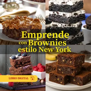 Imagen de portada para Ebook Brownies estilo New York