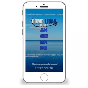 Imagem de capa para o Ebook Como lidar com a Ansiedade- dicas praticas baseadas em evidências reais 