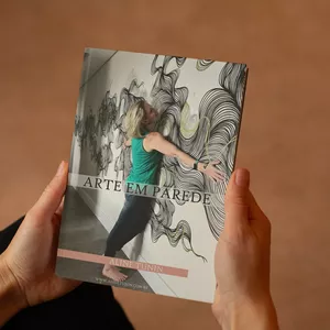 Imagem de capa para o Ebook ARTE EM PAREDE - COMO COMEÇAR