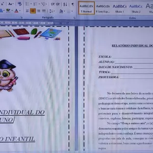 Imagem de capa para o Ebook Relatório individual do aluno- Educação Infantil