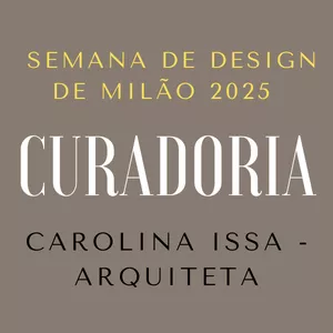 Imagem de capa para o Curso online Curadoria Exclusiva da Semana de Design de Milão 2025!