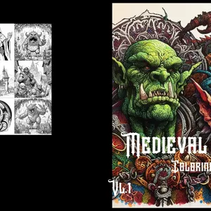 Imagem de capa para o Ebook Fantasia Medieval