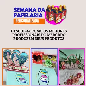 Imagem de capa para o Curso online Semana da Papelaria Personalizada