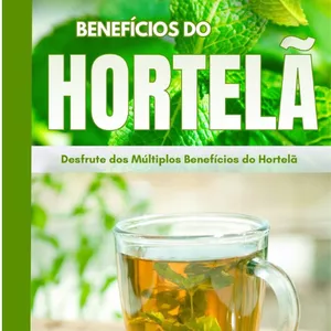 Imagem de capa para o Ebook Benefícios do Hortelã