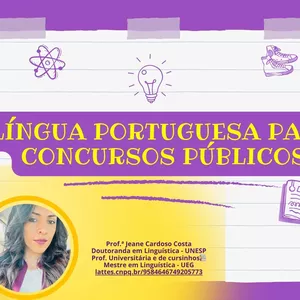 Imagem de capa para o Ebook Língua Portuguesa para Concursos Públicos