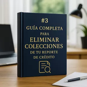Imagen de portada para Ebook Domina tu Crédito en USA: #3 GUIA COMPLETA PARA ELIMINAR COLECCIONES