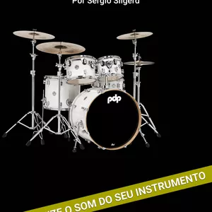 Imagem de capa para o Ebook Afinação de Bateria