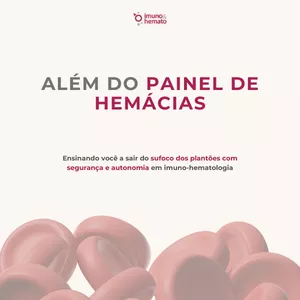 Imagem de capa para o Curso online Além do Painel de Hemácias