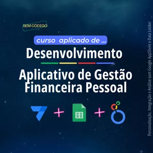 Imagem de capa para o Curso online Minicurso de Desenvolvimento de  Aplicativo de Gestão Financeira 