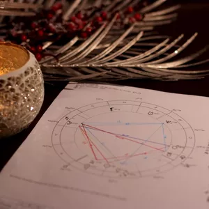 Cover image for Online course Aspectos: Tensiones, desafíos y talentos de la carta natal
