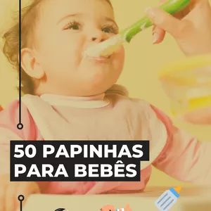 Imagem principal do produto 50 Papinhas para bebês