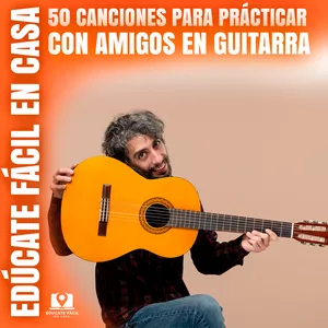 Imagen de portada para Curso online 50 CANCIONES PARA PRÁCTICAR CON AMIGOS EN GUITARRA
