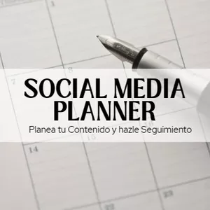 Imagen de portada para Ebook Social Media Planner 2026