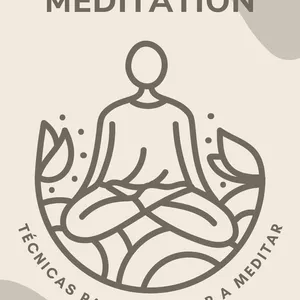 Imagem de capa para o Ebook eBook sobre meditação para iniciantes