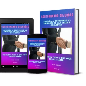 Imagem de capa para o Ebook eBook Contornando Objeções - Aprenda a contornar as objeções de seus Leads e converter Versão 2.0  e1