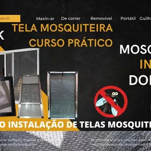 Imagem de capa para o Ebook Curso profissionalizante prático : Instalador de tela mosquiteira