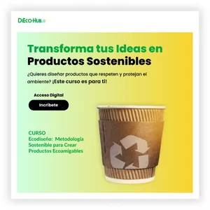 Imagen de portada para Curso online Curso: Ecodiseño, Metodología Sostenible para Crear Productos Ecoamigables