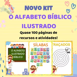 Imagem de capa para o Ebook O ALFABETO BÍBLICO ILUSTRADO 
