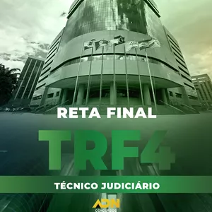 Imagem de capa para o Curso online Reta Final TRF4 - Técnico Judiciário