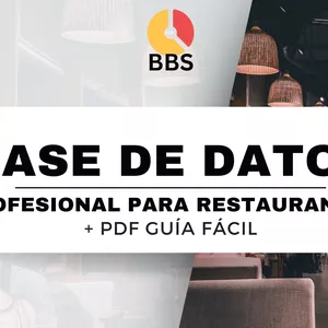 Imagen de portada para Curso online Base de Datos para Restaurantes, Bares, Pizzerías, Cafeterias - Optimización de Inventario y Ventas, Gestión Financiera y Administrativa, Fácil de Usar, Cumple con las Leyes GDPR y CCPA, Incluye Guía PDF Completa, Compatible con SQLite