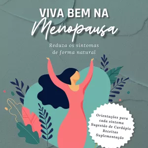 Imagem de capa para o Ebook Guia Viva bem na Menopausa