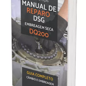 Imagem de capa para o Ebook Guia completo do Manual de instalação e reparo DSG DQ200 embreagem a SECO