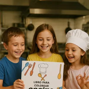 Imagen de portada para Ebook 100 Recetas Exclusivas: Para Colorear en ingles y español. 