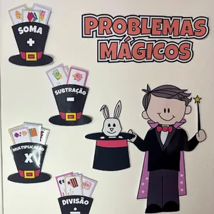 Imagem de capa para o Ebook Problemas Mágicos - Problemas de Matemática 