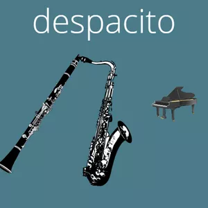Imagem de capa para o Ebook partitura despacito