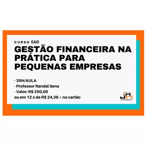 Planilha Curso Gestão Financeira na Prática para Pequenas e Médias Empresas - EAD