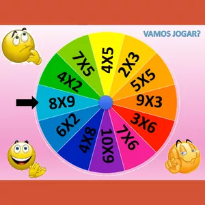 Imagem de capa para o Curso online JOGO ROLETA DA TABUADA 