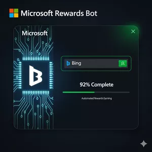Imagem de capa para o Curso online Microsoft Rewards Bot