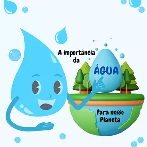 Imagem de capa para o Ebook A IMPORTÂNCIA DA ÁGUA PARA NOSSO PLANETA