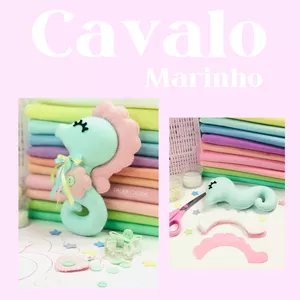 Imagem de capa para o Ebook APOSTILA DIGITAL CAVALO-MARINHO EM FELTRO