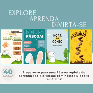 Imagem de capa para o Ebook Atividades para Pequenos Aventureiros