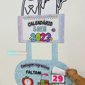 Imagem de capa para o Ebook calendário SAEB