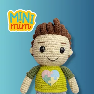 Imagem de capa para o Curso online Curso MINI MIM - Amigurumi Personalizado