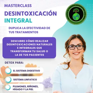 Imagen de portada para Curso online Masterclass Desintoxicación integral