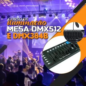 Imagem de capa para o Curso online CURSO DMX512 E 384B
