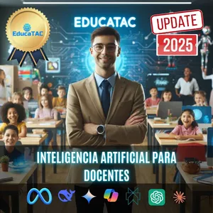 Imagen de portada para Curso online Inteligencia Artificial para Docentes