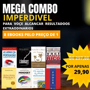 Imagem de capa para o Ebook Super Combo para Mudar sua Mentalidade 