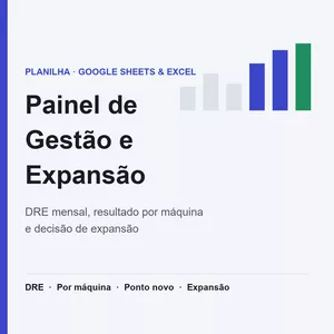 Imagem do curso Painel de Gestão e Expansão para Lavanderia Self-Service