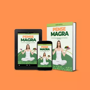 Imagem de capa para o Ebook PENSE MAGRA