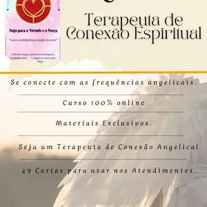 Imagem do curso Curso Terapeuta de Conexão e Cura Angélica 
