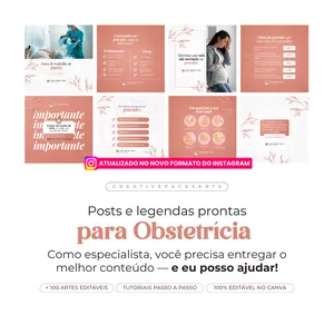 Imagem de capa para o Curso online PACK PARA OBSTETRÍCIA