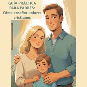 Imagen de portada para Ebook "Guía Práctica para Padres: Cómo Enseñar Valores Cristianos a los Hijos"