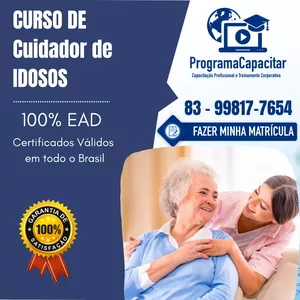 Imagem do curso Cuidador de Idosos Profissional: Prepare-se para o Mercado de Trabalho com Nosso Curso